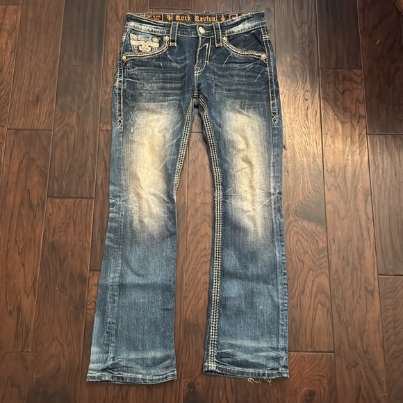 Men’s 30x32 Rock Revival Jeans - Picture 2 of 4